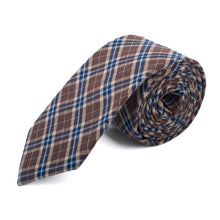 Load image into Gallery viewer, Umo Lorenzo Men&#39;s 100% Cotton Checkered Ties
