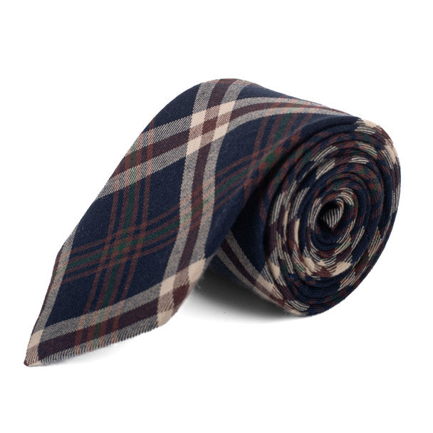 Umo Lorenzo Men's Satin Necktie - 57" Long, 3.25" Wide, Standard Width Tie In Black, Navy, Red, Green