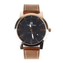 Load image into Gallery viewer, Vincent Di Mani Men's Watch &amp; Bracelet Gift Set – 2-Piece Leather Boxed Set
