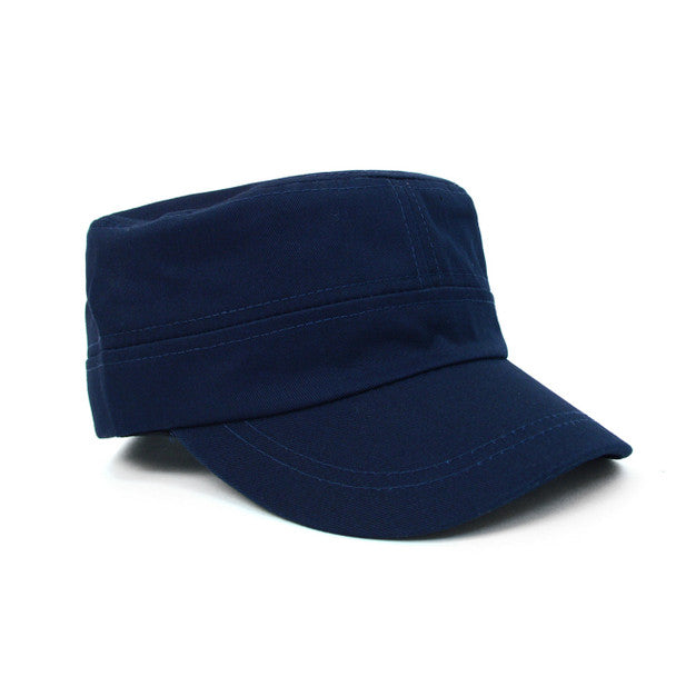 Parquet Cotton Solid Cadet Hat