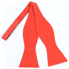 Load image into Gallery viewer, Silk Satin Freestyle Bow Tie – Vibrant Color Selection
