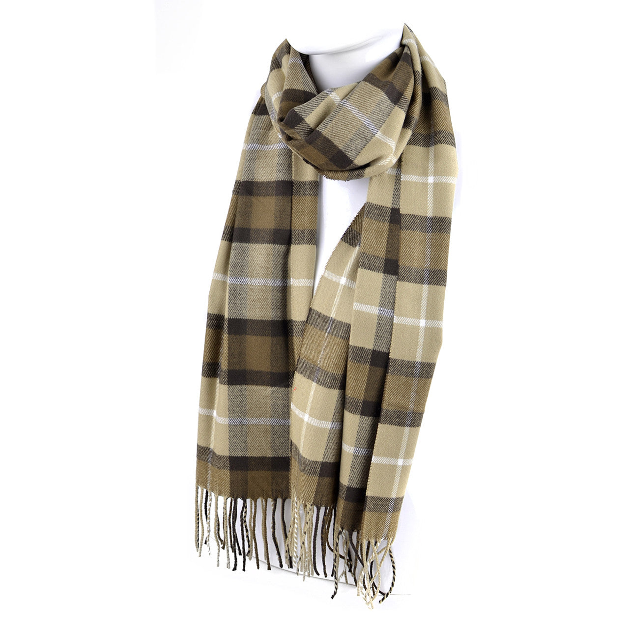 Plaid Cashmere Feel Scarves