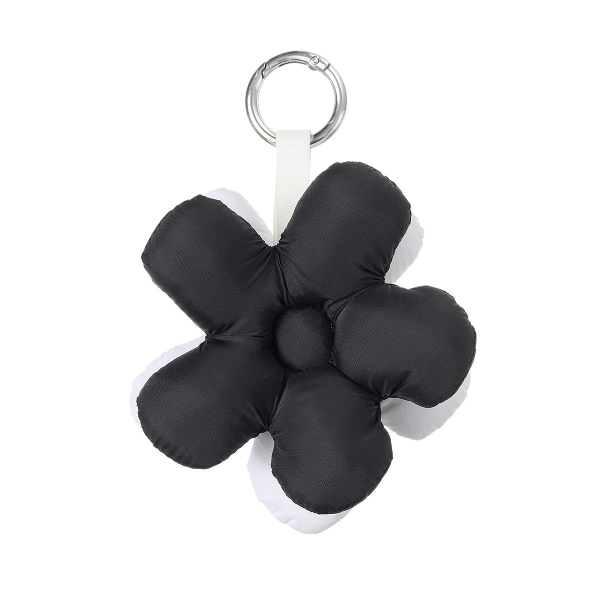 Puffy Reversible Flower Bag Charm