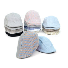 Load image into Gallery viewer, Feraricci 24-Piece Assorted Spring/Summer Patterned Flat Ivy Hats – One Size

