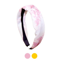 Load image into Gallery viewer, Nollia Tie Dye Pattern "C" Shaped Head Band – Soft Padded Hairband
