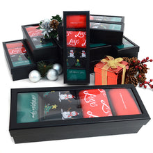Load image into Gallery viewer, Clericci 12-Box Men's Holiday Gift Sock Set – 48 Pairs (4 per Box)
