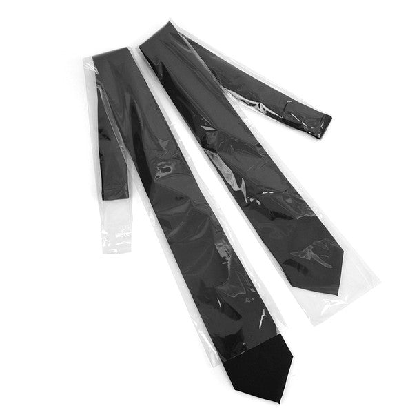 2000pc Clear Plastic Necktie Sleeves – Dust & Moisture Protection, No Hanger Slits