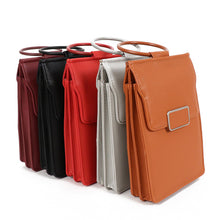 Load image into Gallery viewer, Nollia Multipurpose Wallet Bag – Convertible Crossbody with Ring Handle
