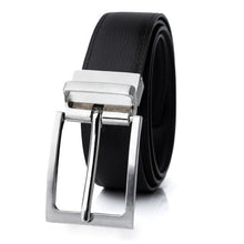 Load image into Gallery viewer, UMO Lorenzo Reversible Men's Genuine Leather Belt with Rotating Buckle
