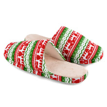 Load image into Gallery viewer, Westend 12-Pack Men's Christmas Slippers (4S+4M+4L)
