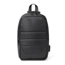 Load image into Gallery viewer, Sleek Nylon Crossbody Sling Bag with D-Ring for Attachments - Adjustable Strap
