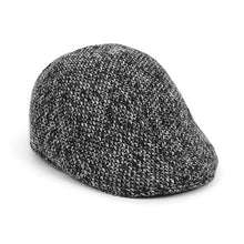 Load image into Gallery viewer, Westend Black &amp; White Speckled Weave Textured Ivy Hat – Fall/Winter
