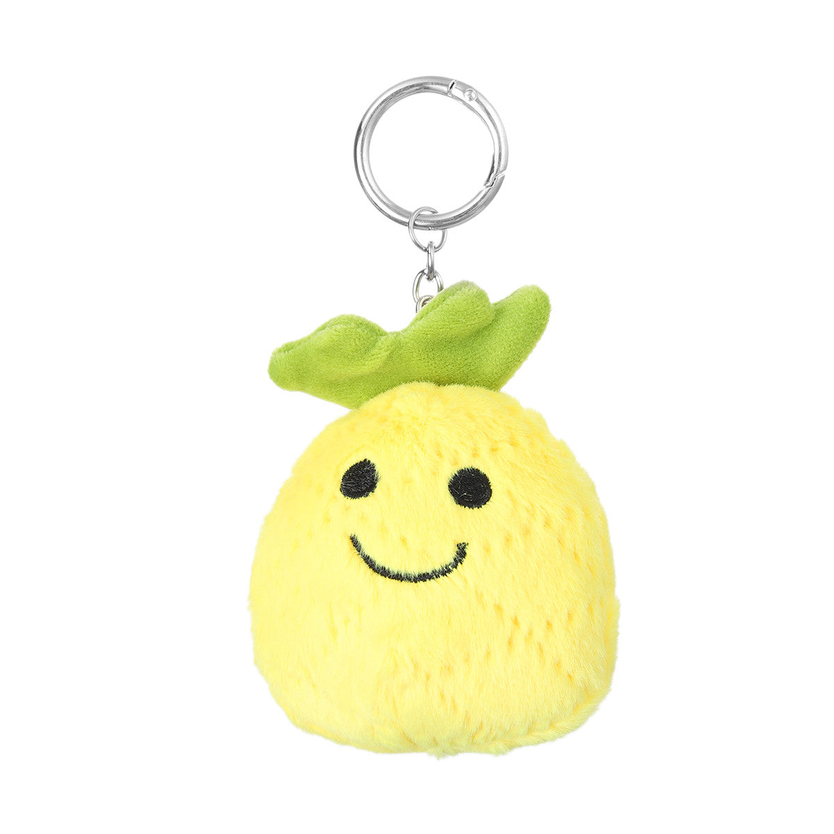 Happy Pineapple Plush Bag Charm