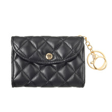 Load image into Gallery viewer, Quilted Mini Wallet Bag Charm
