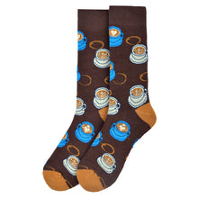 Load image into Gallery viewer, Men's Socks - Coffee Novelty Socks
