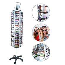 Load image into Gallery viewer, Sunglasses Display Rack with 95 Assorted Women’s Sunglasses – Rotating Floor Stand
