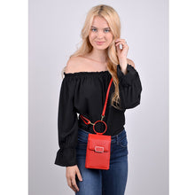 Load image into Gallery viewer, Nollia Multipurpose Wallet Bag – Convertible Crossbody with Ring Handle
