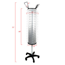 Load image into Gallery viewer, Rotating Sunglass Display Rack with Wheels – Holds 95 Pairs
