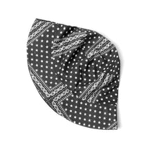 Load image into Gallery viewer, Westend Black Paisley Bucket Hat
