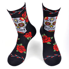 Load image into Gallery viewer, Parquet Women's Sugar Skull Novelty Socks
