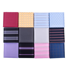 Load image into Gallery viewer, Clericci 12-Piece ASSORTED Spring/Summer Mixed Pattern Tie, Hanky &amp; Cufflink Gift Box Set
