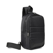 Load image into Gallery viewer, Sleek Nylon Crossbody Sling Bag with D-Ring for Attachments - Adjustable Strap
