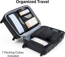 Load image into Gallery viewer, WESTEND Collapsible Luggage with Packing Cubes – Space-Saving &amp; Lightweight Travel Suitcase
