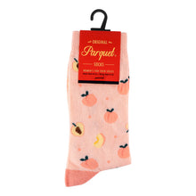 Load image into Gallery viewer, Nollia Women's Peach Novelty Socks
