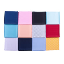 Load image into Gallery viewer, Clericci 12-Piece ASSORTED Spring/Summer Solid Color Tie, Hanky &amp; Cufflink Gift Box Set
