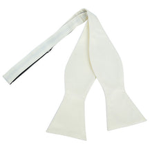 Load image into Gallery viewer, Umo Lorenzo Micro Woven Solid Freestyle Bow Tie – Self-Tie Design
