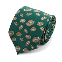 Load image into Gallery viewer, Parquet Sports Themed Novelty Ties – Game Day Prints for Sports Fans
