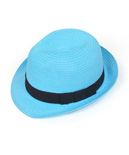 Load image into Gallery viewer, Westend Spring/Summer 1.5" Brim Trilby Fedora Hat – 100% Paper
