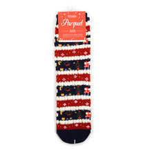 Load image into Gallery viewer, Parquet Ladies Christmas Holidays Crew Socks – Cozy Winter Style
