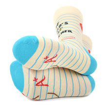 Load image into Gallery viewer, Men's Socks - The World's Best Teacher Novelty Sock

