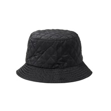 Load image into Gallery viewer, Nollia Ladies Fall/Winter Reversible Quilted &amp; Suede Bucket Hat – 2-in-1 Cozy Style
