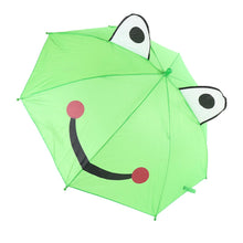 Load image into Gallery viewer, Kid's Green Frog Umbrella

