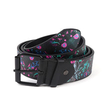 Load image into Gallery viewer, Parquet 6pk Men's PU Graphic Floral + Canvas Grommet Belt Set – 12 Total Belts
