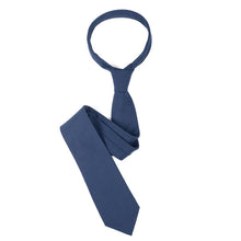 Load image into Gallery viewer, Umo Lorenzo Men's 100% Cotton Solid Slim Ties – 2.5" Width
