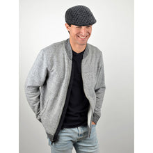 Load image into Gallery viewer, Westend Fall/Winter Charcoal Dots Ivy Hat – Classic Flat Cap
