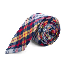 Load image into Gallery viewer, Umo Lorenzo Men&#39;s 100% Cotton Checkered Ties
