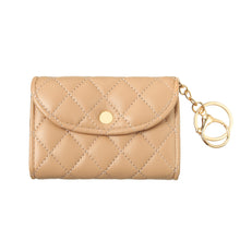 Load image into Gallery viewer, Quilted Mini Wallet Bag Charm
