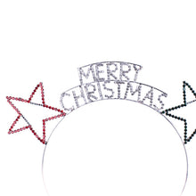 Load image into Gallery viewer, Nollia Merry Christmas Rhinestone Decor Headband
