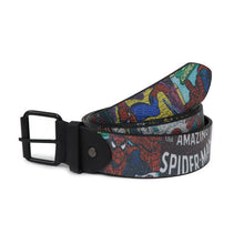 Load image into Gallery viewer, Parquet 6pk Men's PU Cartoon Graphic + Canvas Grommet Belt Set – 12 Total Belts
