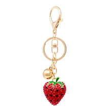 Load image into Gallery viewer, Bling Crystal Bag Charms Keychain
