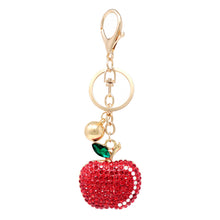 Load image into Gallery viewer, Bling Crystal Bag Charms Keychain
