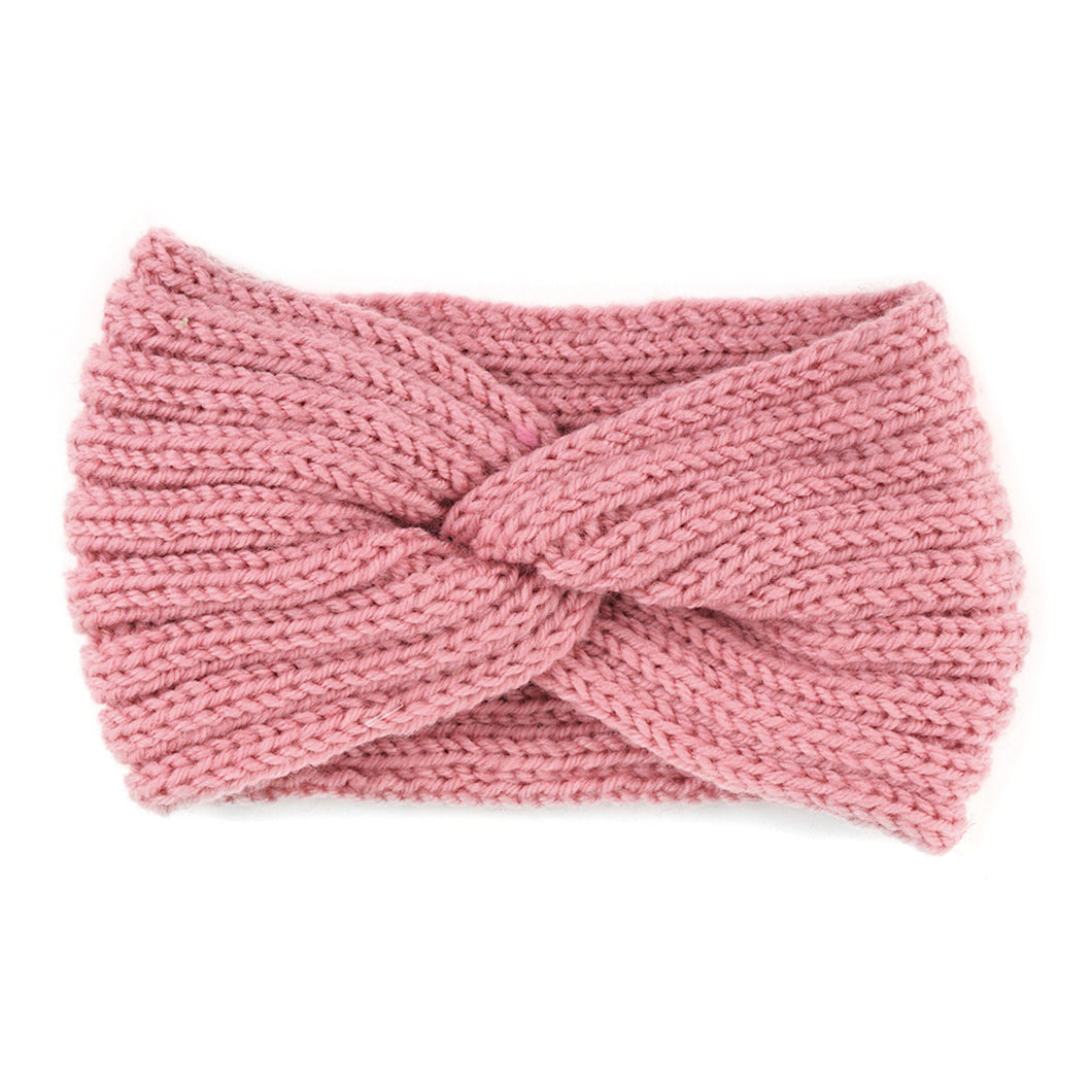 Women's Knit Winter Twisted Headband Ear Warmer