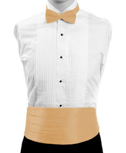 Load image into Gallery viewer, Boy's Poly Satin Bow Tie and Cummerbund Sets
