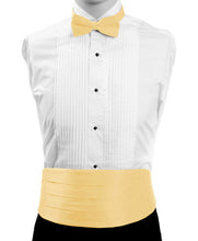 Load image into Gallery viewer, Boy's Poly Satin Bow Tie and Cummerbund Sets
