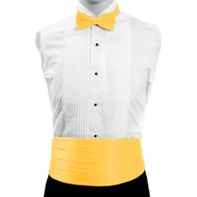 Load image into Gallery viewer, Boy's Poly Satin Bow Tie and Cummerbund Sets
