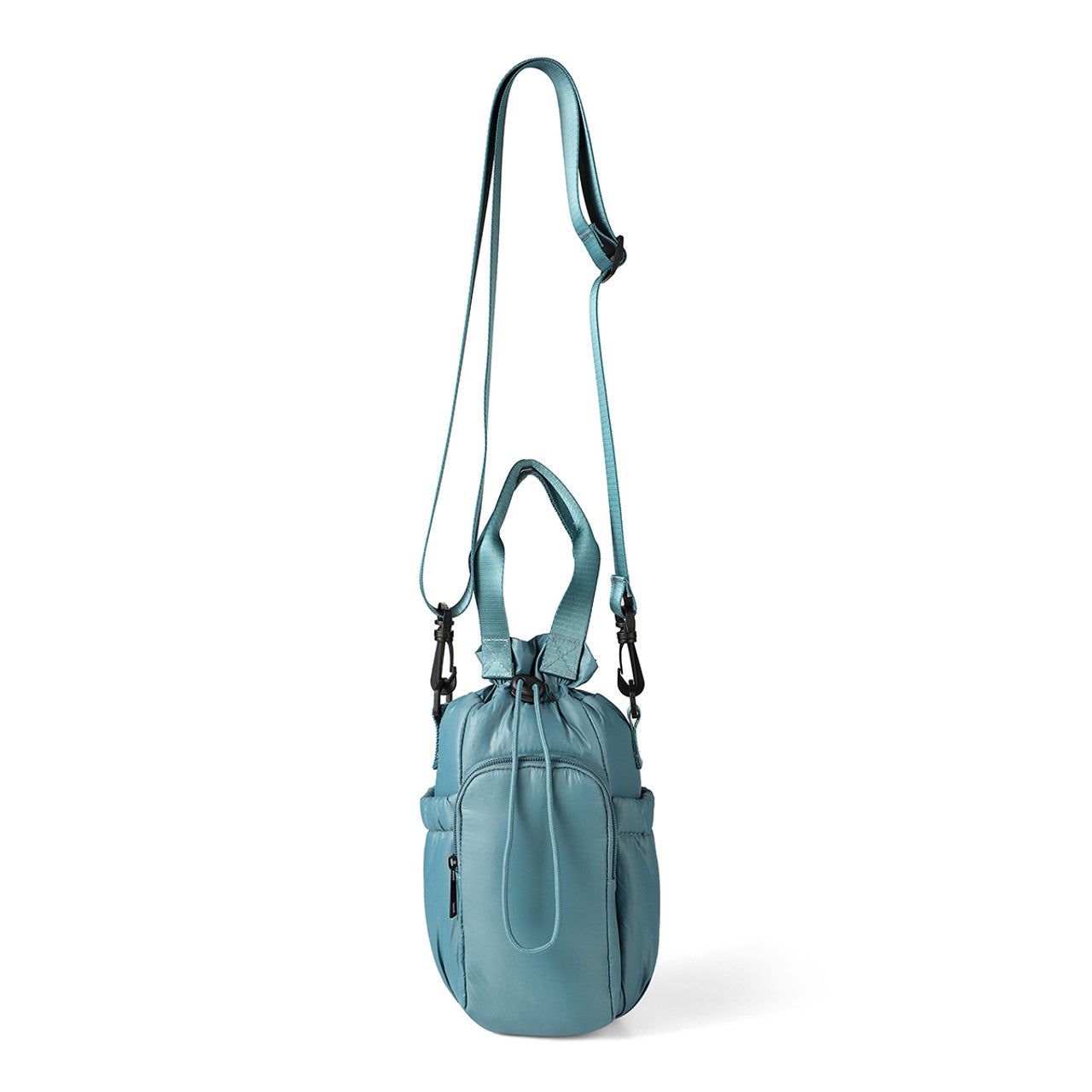 Nollia Quilted Nylon Water Bottle Holder - Stylish & Functional Crossbody - 5 Colors